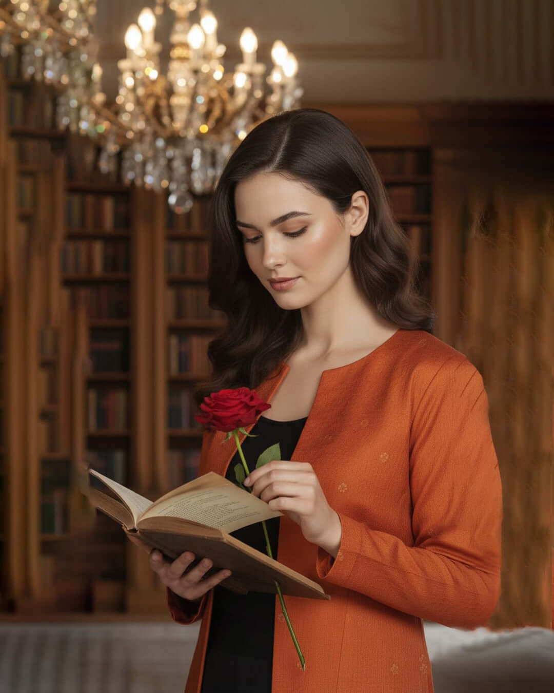 Rust jacket texture close‑up – TheDeenos