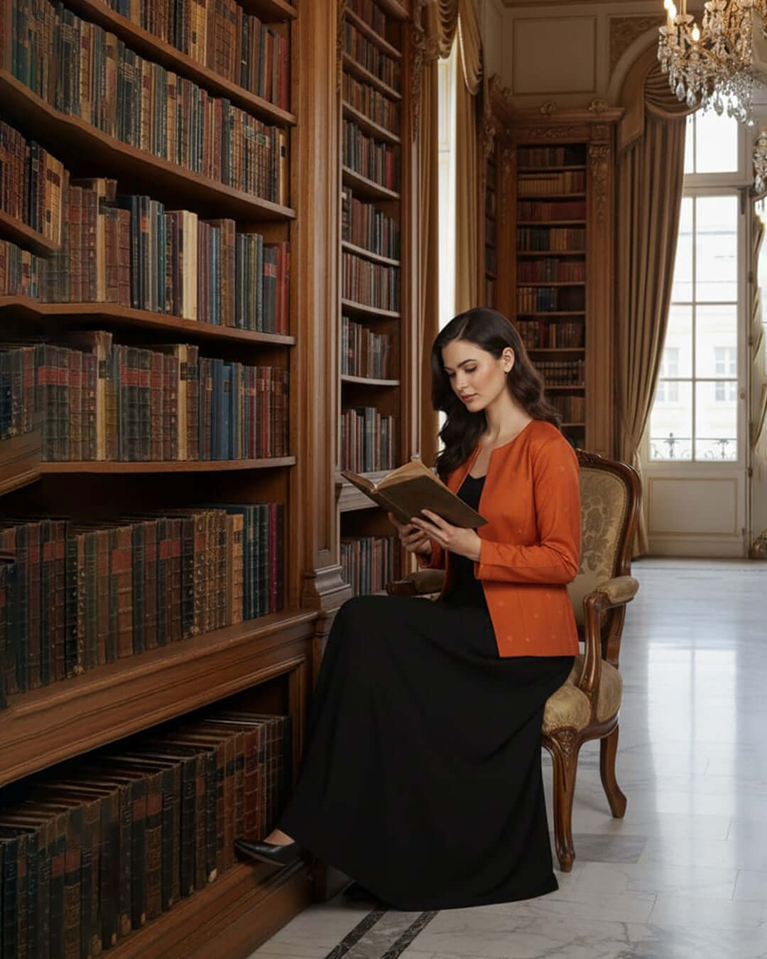 Rust Aura Jacket - Deeno's